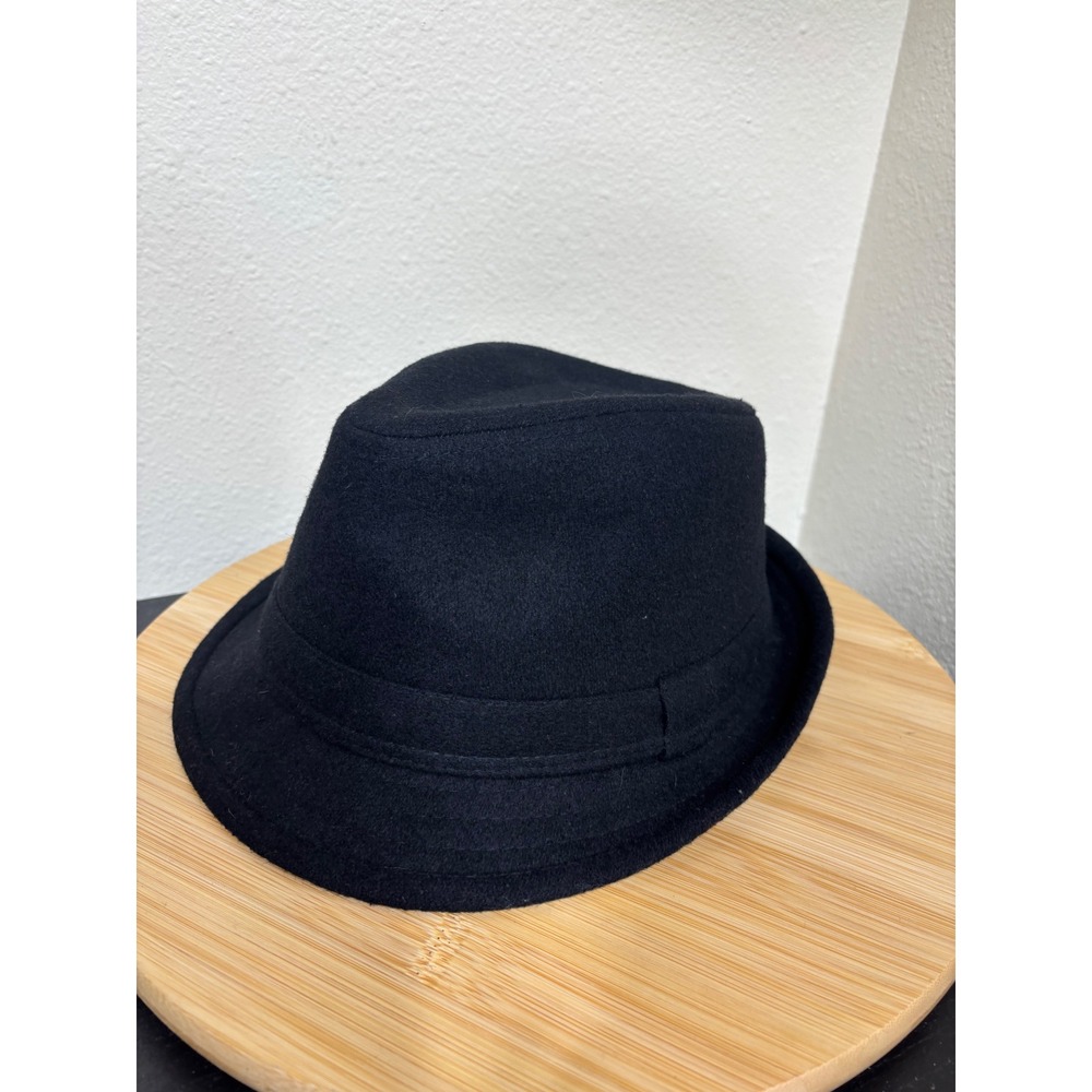 Weatherproof Fedora M/L Impermeable Black Wool Blend Classic Hat